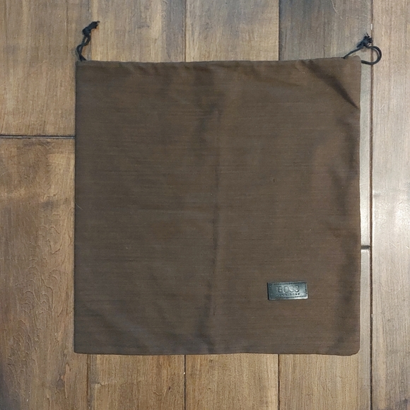 Hugo Boss Other - HUGO BOSS BROWN 15" X 15" DRAWSTRING DUSTBAG